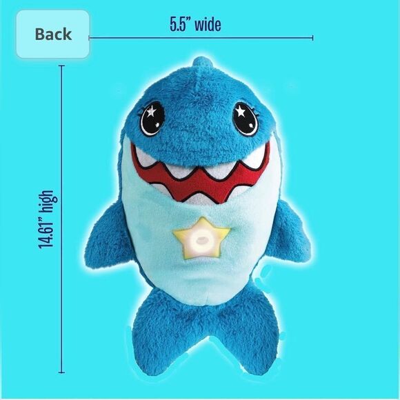 NWOT … STAR BELLY “Snuggly Shark” Dream Lites - Picture 9 of 9